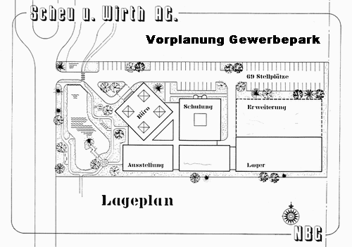 Vorplanung Gewerbepark